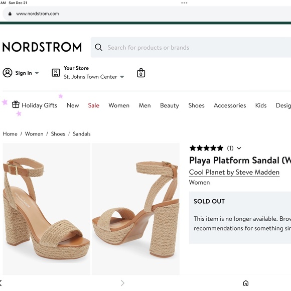 PLAYA JUTE PLATFORM HEELS - Picture 2 of 13